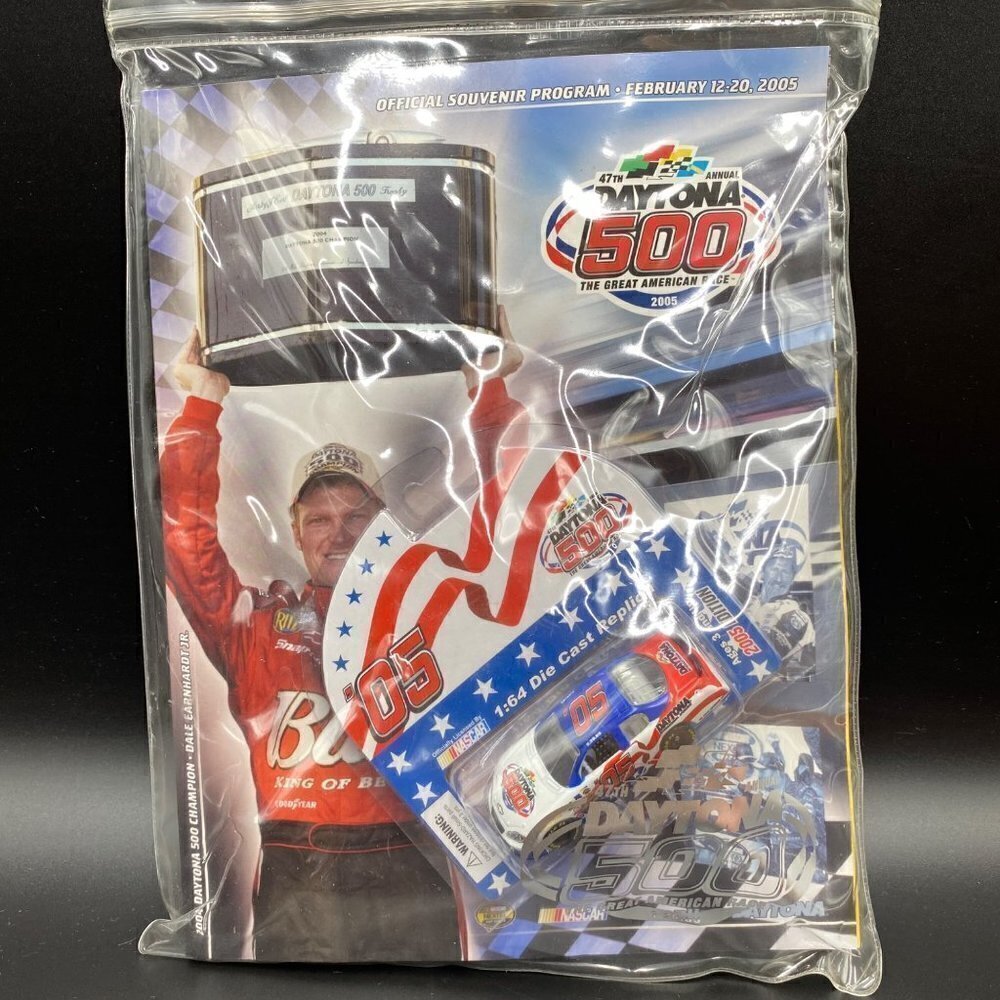 Nascar Official Souvenir Program February 12-20, 2005 with Car